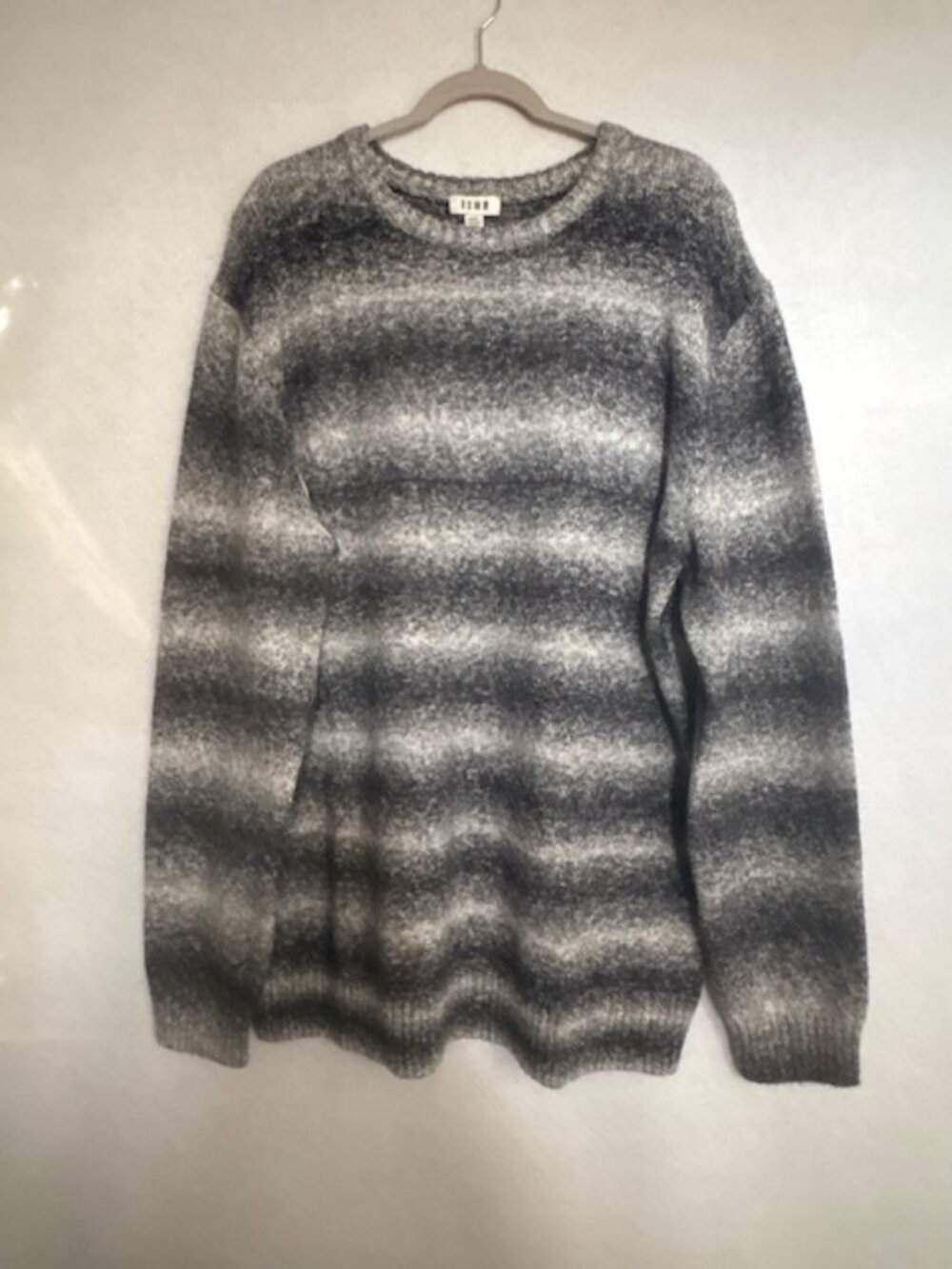 ROWM Mens Pullover Sweater XXL Crewneck Long Sleeve TAOS CANYON Navy White NWT